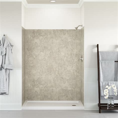for pricing and availability. . Shower wall panels lowes
